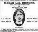 Madanlal Dhingra’s last pronouncement