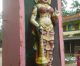Temple entrance painted green by Jihadi’s in Kasargode